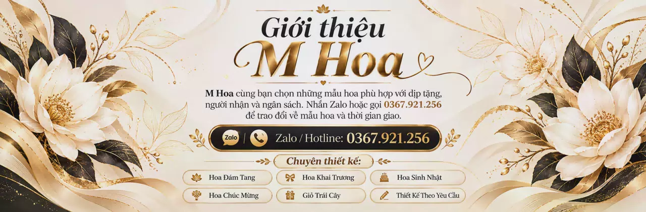 Ảnh bìa Shop hoa tươi Xã An Long Đồng Tháp - Hoa gửi trao, tình ở lại